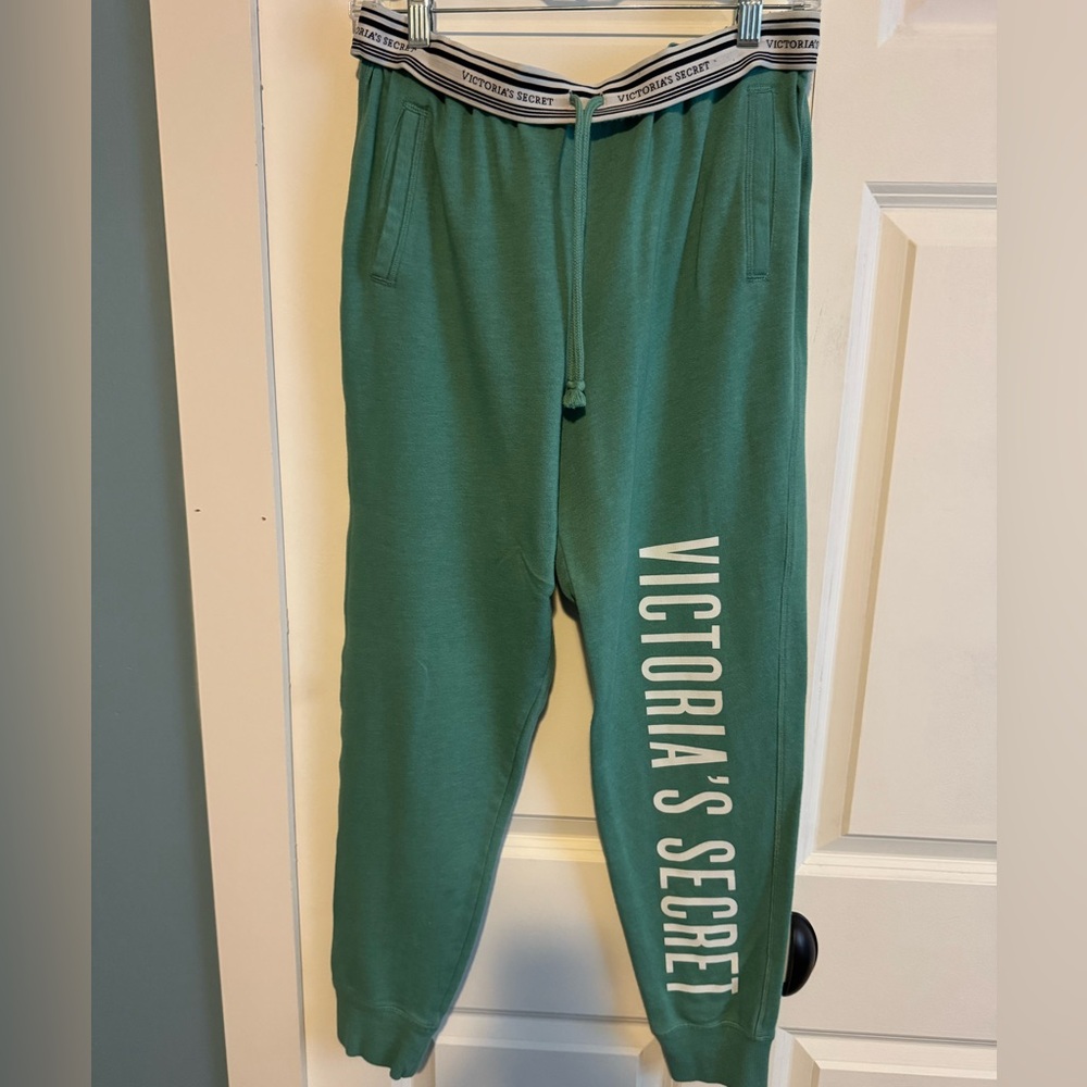 Victoria's Secret Green Track Pants